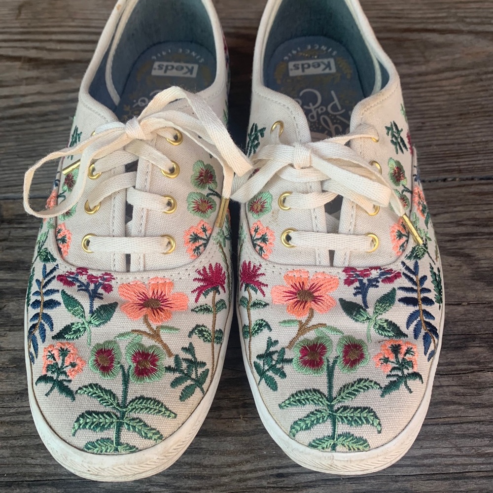 Keds + Rifle Paper Co sneakers size 8